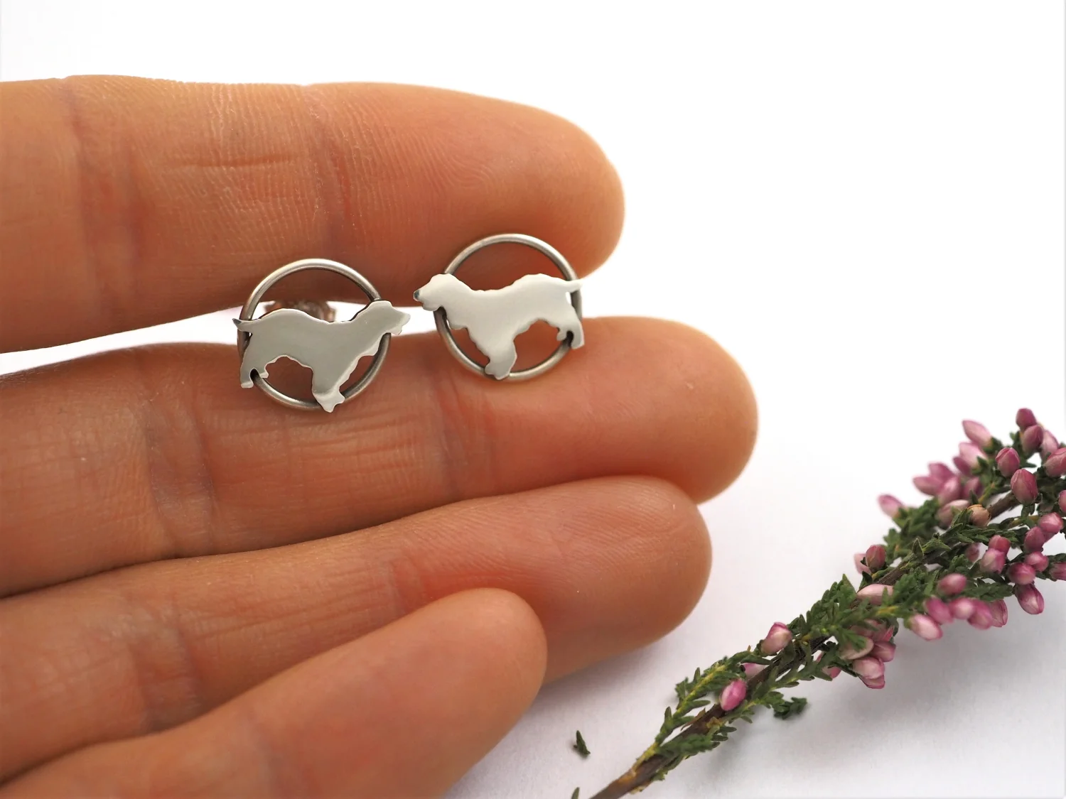 Kolczyki cocker spaniel