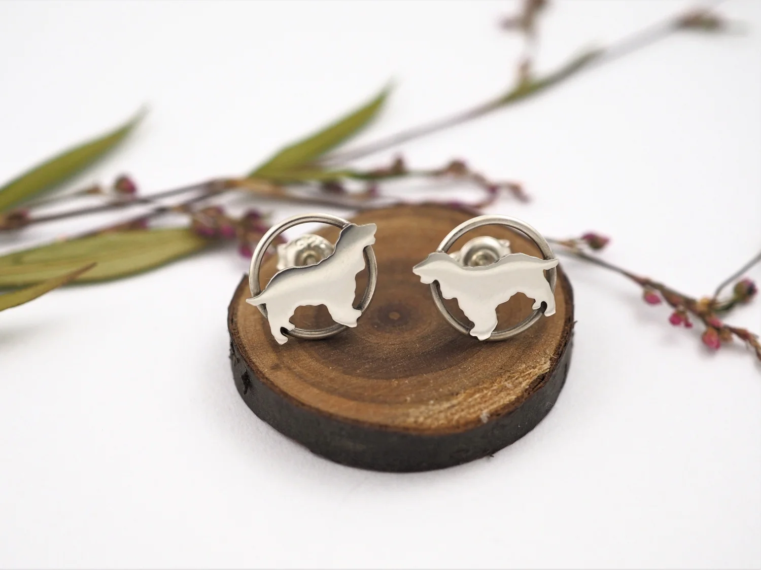 Kolczyki cocker spaniel