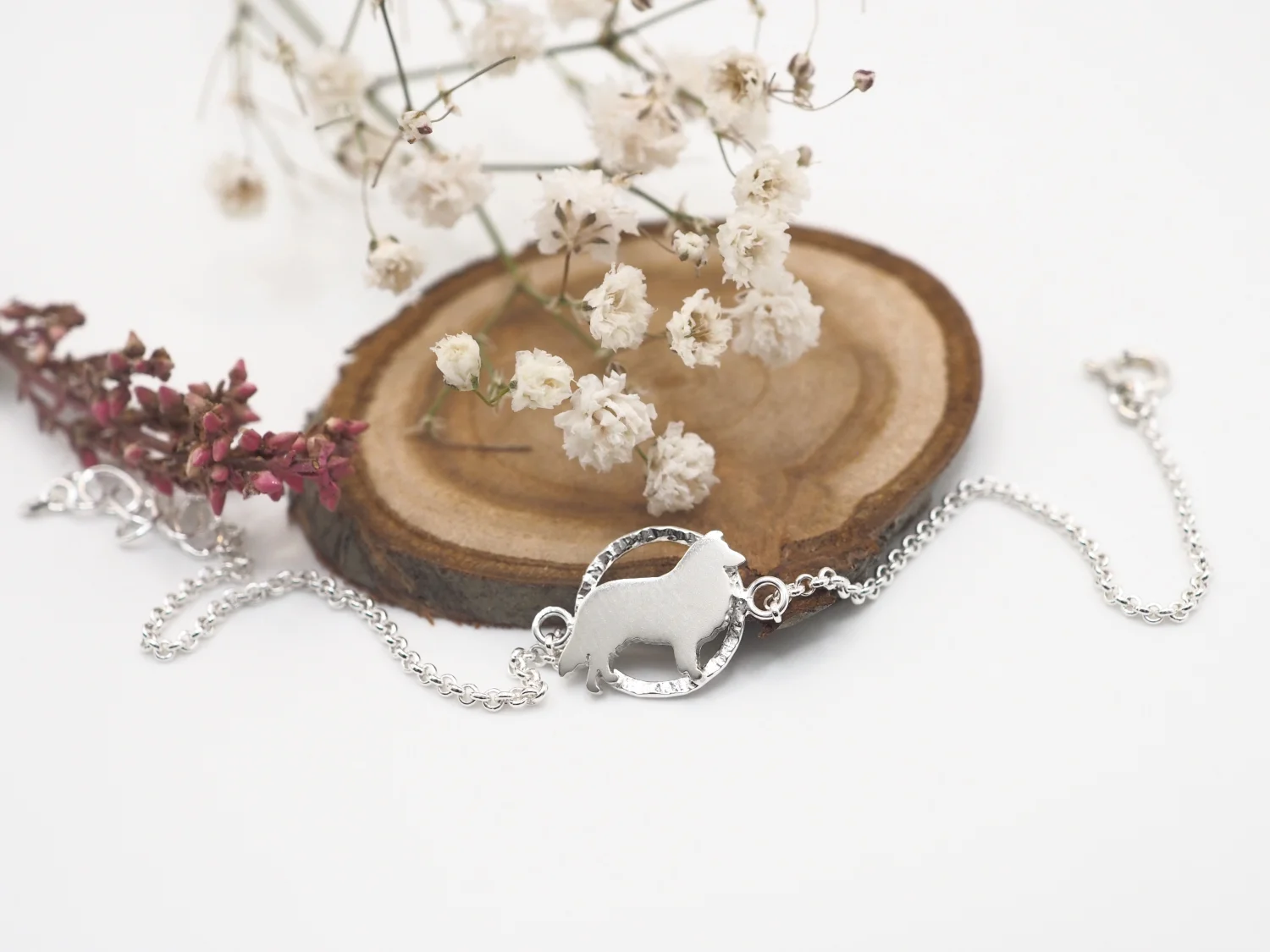 Bransoletka owczarek szkocki collie