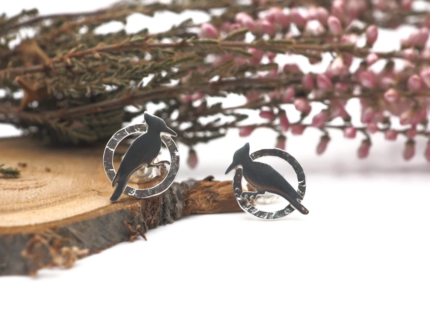 Kolczyki dzięcioły